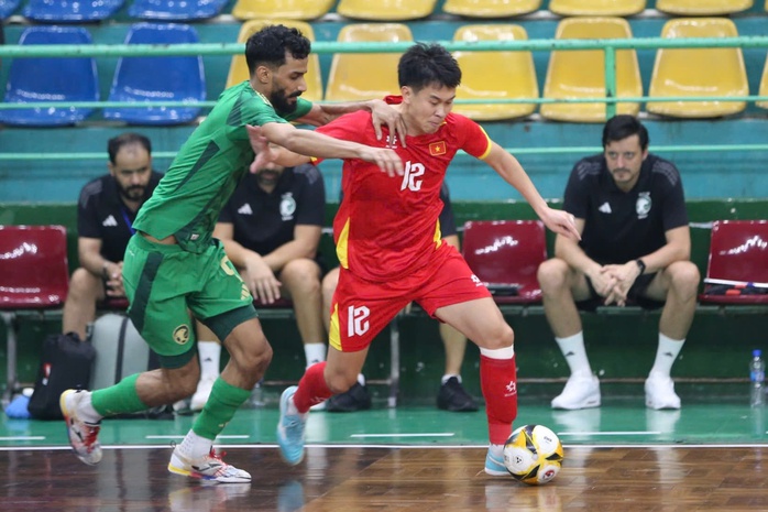 Đội tuyển futsal Việt Nam thắng 3-2 trước Ả Rập Saudi- Ảnh 1.
