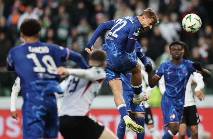 Bùng nổ trước Legia Warsaw, Chelsea chạm tay vé bán kết Conference League- Ảnh 1. Bùng nổ trước Legia Warsaw, Chelsea chạm tay vé bán kết Conference League- Ảnh 1.