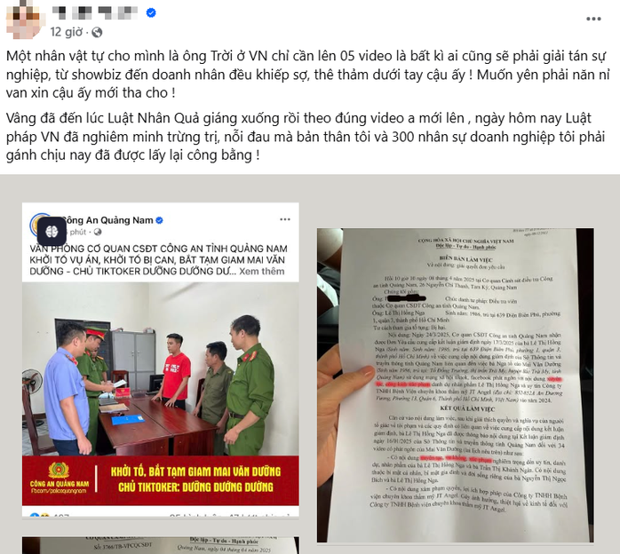 Tiktoker "Dưỡng Dướng Dường" là ai, nạn nhân nói gì?- Ảnh 3. Tiktoker "Dưỡng Dướng Dường" là ai, nạn nhân nói gì?- Ảnh 3.