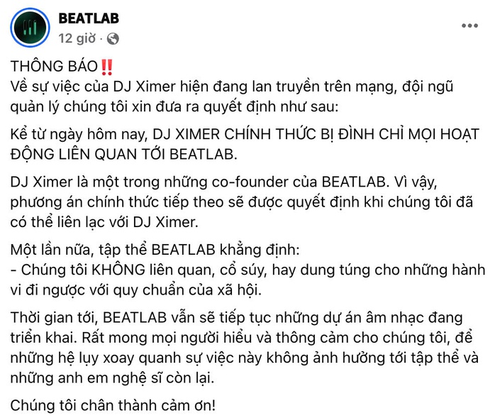 DJ đánh vợ bị đình chỉ hoạt động- Ảnh 1. DJ đánh vợ bị đình chỉ hoạt động- Ảnh 1.