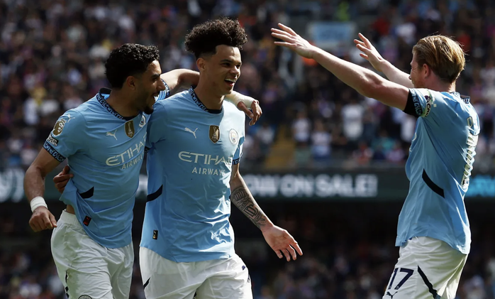 Man City ngược dòng đẳng cấp, hạ Crystal Palace trận cầu 7 bàn- Ảnh 7. Man City ngược dòng đẳng cấp, hạ Crystal Palace trận cầu 7 bàn- Ảnh 7.