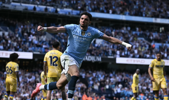 Man City ngược dòng đẳng cấp, hạ Crystal Palace trận cầu 7 bàn- Ảnh 4. Man City ngược dòng đẳng cấp, hạ Crystal Palace trận cầu 7 bàn- Ảnh 4.