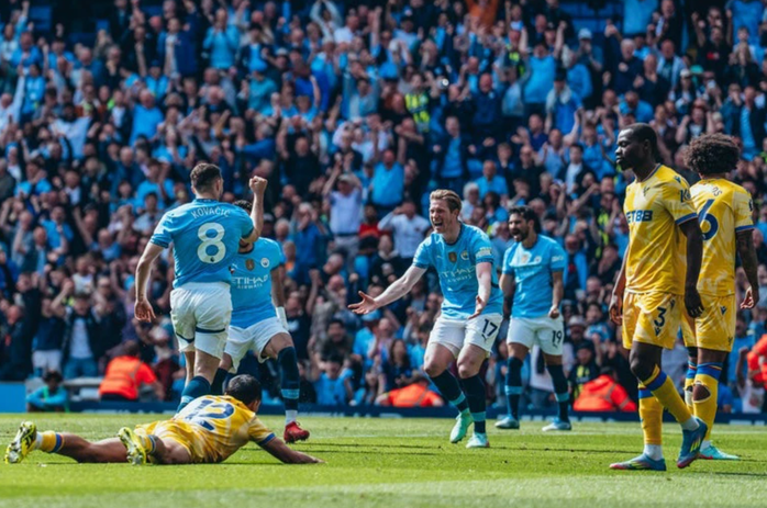 Man City ngược dòng đẳng cấp, hạ Crystal Palace trận cầu 7 bàn- Ảnh 5. Man City ngược dòng đẳng cấp, hạ Crystal Palace trận cầu 7 bàn- Ảnh 5.