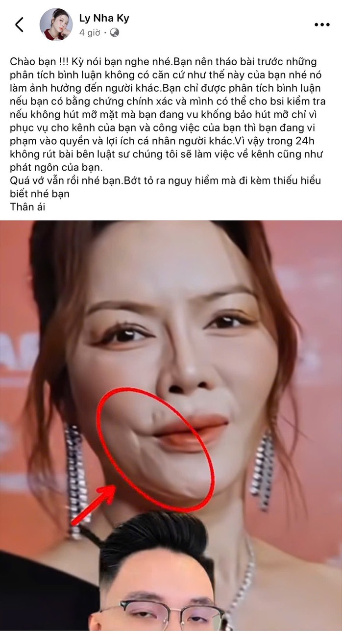 Lý Nhã Kỳ kiện người đồn cô "sửa nát mặt"- Ảnh 2. Lý Nhã Kỳ kiện người đồn cô "sửa nát mặt"- Ảnh 2.