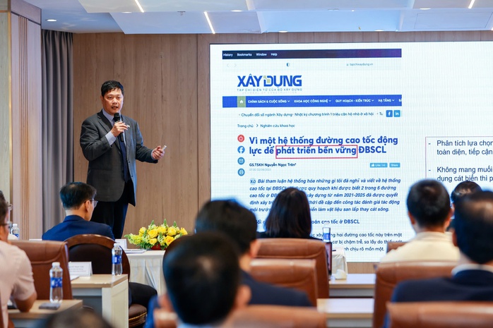 Thiếu cát san lấp, đề xuất làm cầu cạn cho hạ tầng giao thông phía Nam- Ảnh 1. Thiếu cát san lấp, đề xuất làm cầu cạn cho hạ tầng giao thông phía Nam- Ảnh 1.
