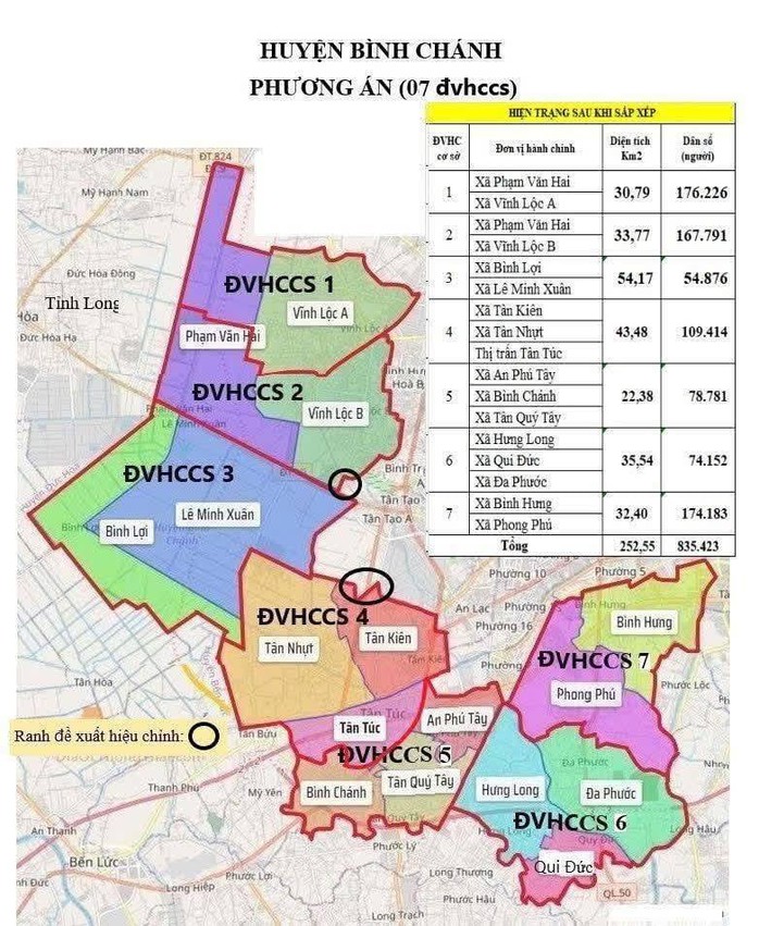 Phương án sắp xếp phường, xã của một số địa phương ở TP HCM- Ảnh 8. Phương án sắp xếp phường, xã của một số địa phương ở TP HCM- Ảnh 8.