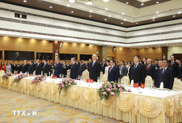Chiêu đãi chào mừng Tổng Bí thư, Chủ tịch nước Trung Quốc Tập Cận Bình- Ảnh 5. Chiêu đãi chào mừng Tổng Bí thư, Chủ tịch nước Trung Quốc Tập Cận Bình- Ảnh 5.