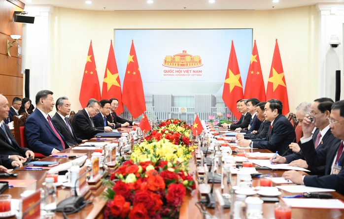 Chủ tịch Quốc hội Trần Thanh Mẫn hội kiến Tổng Bí thư, Chủ tịch Trung Quốc Tập Cận Bình- Ảnh 4. Chủ tịch Quốc hội Trần Thanh Mẫn hội kiến Tổng Bí thư, Chủ tịch Trung Quốc Tập Cận Bình- Ảnh 4.