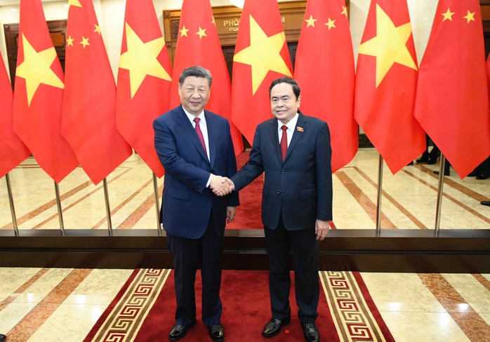 Chủ tịch Quốc hội Trần Thanh Mẫn hội kiến Tổng Bí thư, Chủ tịch Trung Quốc Tập Cận Bình- Ảnh 6. Chủ tịch Quốc hội Trần Thanh Mẫn hội kiến Tổng Bí thư, Chủ tịch Trung Quốc Tập Cận Bình- Ảnh 6.