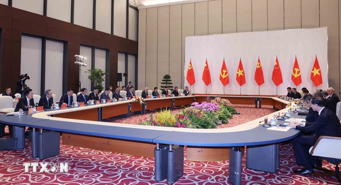 Việt Nam - Trung Quốc nhất trí 5 phương hướng hợp tác kênh Đảng- Ảnh 3. Việt Nam - Trung Quốc nhất trí 5 phương hướng hợp tác kênh Đảng- Ảnh 3.