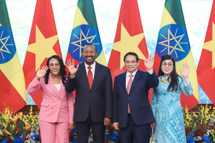 Thủ tướng Phạm Minh Chính chủ trì Lễ đón Thủ tướng Ethiopia- Ảnh 16. Thủ tướng Phạm Minh Chính chủ trì Lễ đón Thủ tướng Ethiopia- Ảnh 16.