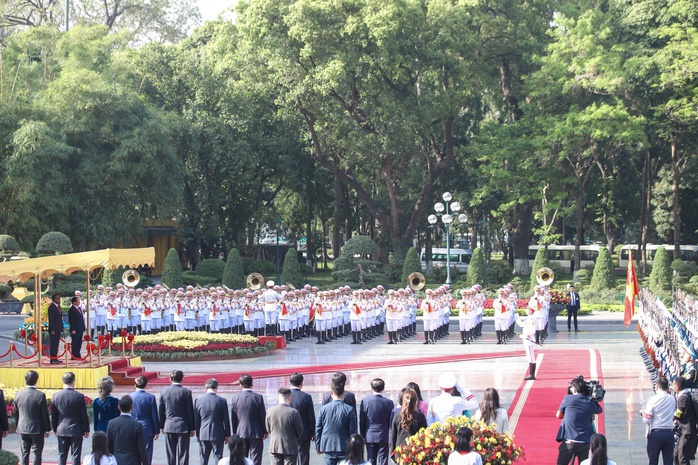 Thủ tướng Phạm Minh Chính chủ trì Lễ đón Thủ tướng Ethiopia- Ảnh 6. Thủ tướng Phạm Minh Chính chủ trì Lễ đón Thủ tướng Ethiopia- Ảnh 6.