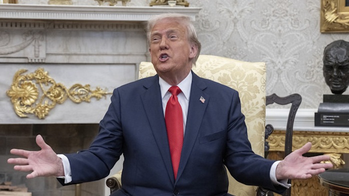 Tổng thống Mỹ Donald Trump. Ảnh: Politico Tổng thống Mỹ Donald Trump. Ảnh: Politico
