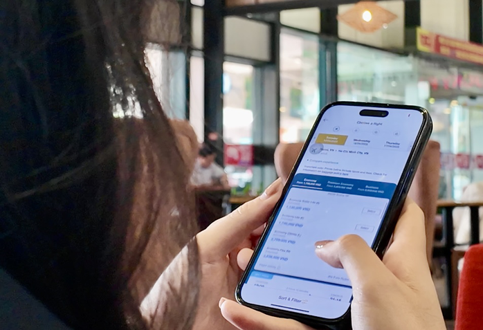 Vietnam Airlines tiên phong áp dụng thủ tục bay không giấy tờ- Ảnh 2. Vietnam Airlines tiên phong áp dụng thủ tục bay không giấy tờ- Ảnh 2.