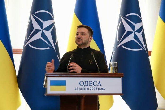 Tổng thống Ukraine Volodymyr Zelensky. Ảnh: Ukrinform/DPA Tổng thống Ukraine Volodymyr Zelensky. Ảnh: Ukrinform/DPA