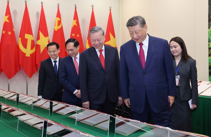 "Con số biết nói" trong chuyến thăm của Tổng Bí thư, Chủ tịch Trung Quốc Tập Cận Bình- Ảnh 1. "Con số biết nói" trong chuyến thăm của Tổng Bí thư, Chủ tịch Trung Quốc Tập Cận Bình- Ảnh 1.