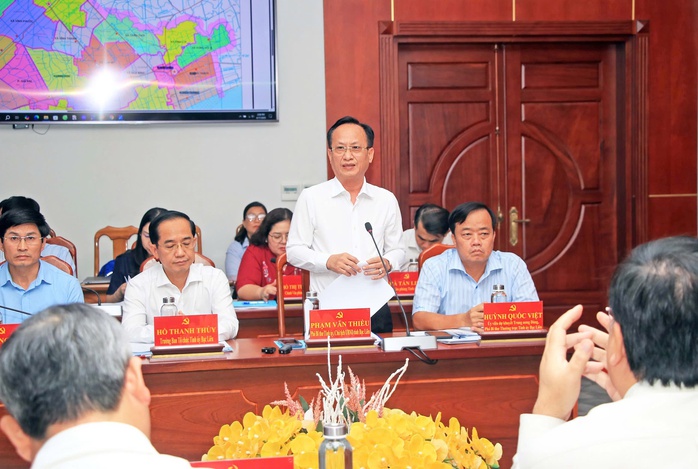 Cà Mau và Bạc Liêu họp bàn về việc hợp nhất đơn vị hành chính cấp tỉnh- Ảnh 3. Cà Mau và Bạc Liêu họp bàn về việc hợp nhất đơn vị hành chính cấp tỉnh- Ảnh 3.