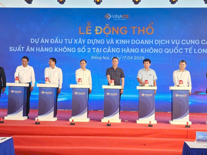 Khởi công dự án cung cấp suất ăn hàng không tại sân bay Long Thành- Ảnh 1. Khởi công dự án cung cấp suất ăn hàng không tại sân bay Long Thành- Ảnh 1.