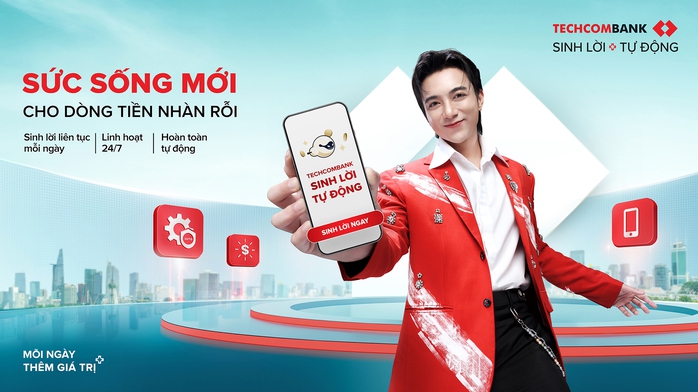 "Giải mã" làn sóng Techcombank Sinh Lời Tự Động: Bứt phá mọi giới hạn, không có nhưng…- Ảnh 1. "Giải mã" làn sóng Techcombank Sinh Lời Tự Động: Bứt phá mọi giới hạn, không có nhưng…- Ảnh 1.