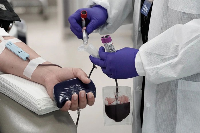 Hoạt động hiến máu có thể bị ảnh hưởng bởi các thảm họa khí hậu. Ảnh: BLOOMBERG Hoạt động hiến máu có thể bị ảnh hưởng bởi các thảm họa khí hậu. Ảnh: BLOOMBERG