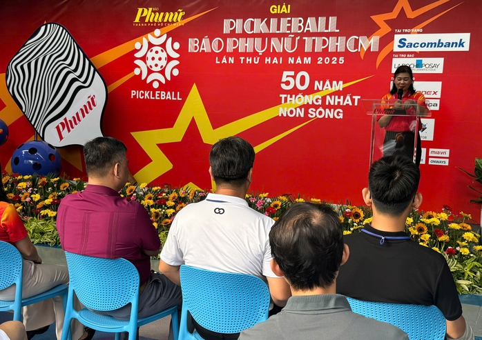 Nóng bỏng các cuộc tranh tài ở Giải Pickleball Báo Phụ nữ TP HCM 2025- Ảnh 1. Nóng bỏng các cuộc tranh tài ở Giải Pickleball Báo Phụ nữ TP HCM 2025- Ảnh 1.