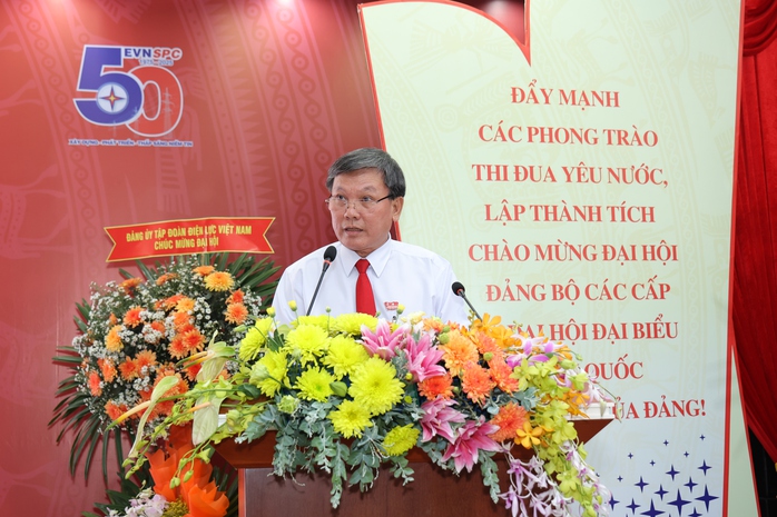 Ông Lê Văn Trang tiếp tục được tín nhiệm giữ chức Bí thư Đảng ủy EVNSPC- Ảnh 12. Ông Lê Văn Trang tiếp tục được tín nhiệm giữ chức Bí thư Đảng ủy EVNSPC- Ảnh 12.