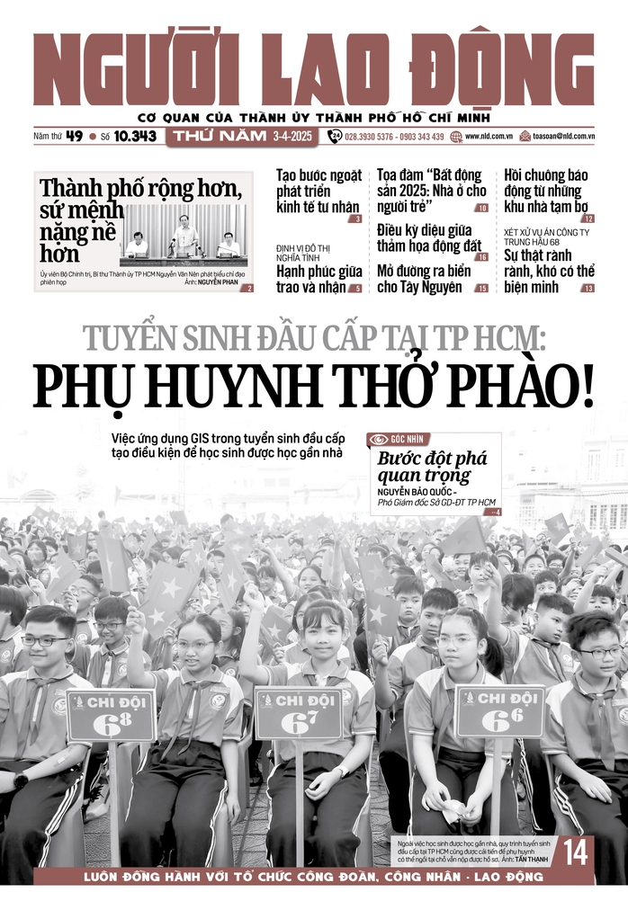 Báo in ngày 3-4: Sự thật rành rành, khó có thể biện minh- Ảnh 1. Báo in ngày 3-4: Sự thật rành rành, khó có thể biện minh- Ảnh 1.