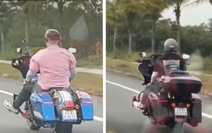 Bất bình với hình ảnh hai người Hàn Quốc “làm xiếc” với mô tô phân khối lớn- Ảnh 1. Bất bình với hình ảnh hai người Hàn Quốc “làm xiếc” với mô tô phân khối lớn- Ảnh 1.