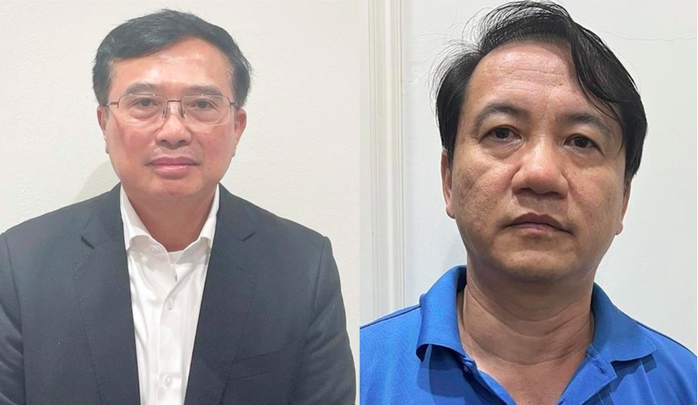 VIDEO: Cựu thứ trưởng Hoàng Quốc Vượng cùng các đồng phạm ra tòa- Ảnh 1. VIDEO: Cựu thứ trưởng Hoàng Quốc Vượng cùng các đồng phạm ra tòa- Ảnh 1.