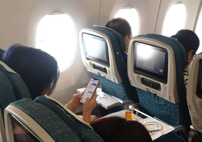 Triển khai internet trên máy bay- Ảnh 1. Triển khai internet trên máy bay- Ảnh 1.