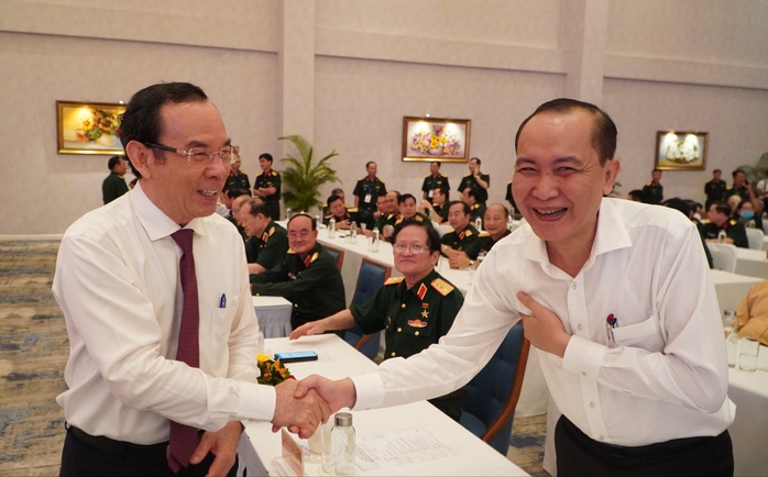 Tổng Bí thư Tô Lâm gặp mặt các đại biểu từng tham gia Chiến dịch Hồ Chí Minh tại TP HCM- Ảnh 3. Tổng Bí thư Tô Lâm gặp mặt các đại biểu từng tham gia Chiến dịch Hồ Chí Minh tại TP HCM- Ảnh 3.