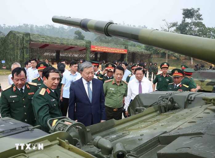 Tổng Bí thư: Binh chủng Tăng thiết giáp phải thật sự xứng đáng là lực lượng đột kích mạnh- Ảnh 6. Tổng Bí thư: Binh chủng Tăng thiết giáp phải thật sự xứng đáng là lực lượng đột kích mạnh- Ảnh 6.