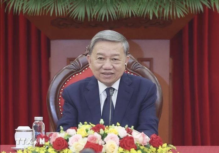 Cuộc điện đàm "có ý nghĩa lịch sử" giữa Tổng Bí thư Tô Lâm và Chủ tịch Đảng, Tổng thống Nam Phi- Ảnh 1. Cuộc điện đàm "có ý nghĩa lịch sử" giữa Tổng Bí thư Tô Lâm và Chủ tịch Đảng, Tổng thống Nam Phi- Ảnh 1.