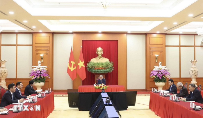 Cuộc điện đàm "có ý nghĩa lịch sử" giữa Tổng Bí thư Tô Lâm và Chủ tịch Đảng, Tổng thống Nam Phi- Ảnh 3. Cuộc điện đàm "có ý nghĩa lịch sử" giữa Tổng Bí thư Tô Lâm và Chủ tịch Đảng, Tổng thống Nam Phi- Ảnh 3.
