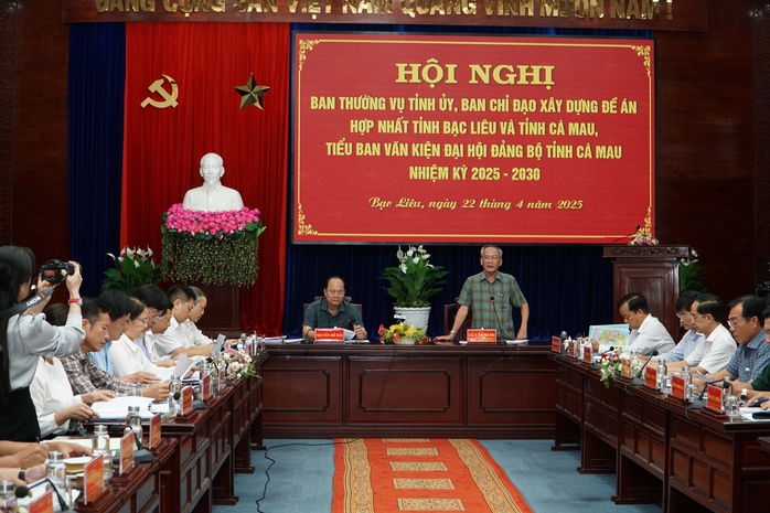 Hoàn thiện hồ sơ đề án sắp xếp tỉnh Cà Mau và Bạc Liêu- Ảnh 3. Hoàn thiện hồ sơ đề án sắp xếp tỉnh Cà Mau và Bạc Liêu- Ảnh 3.