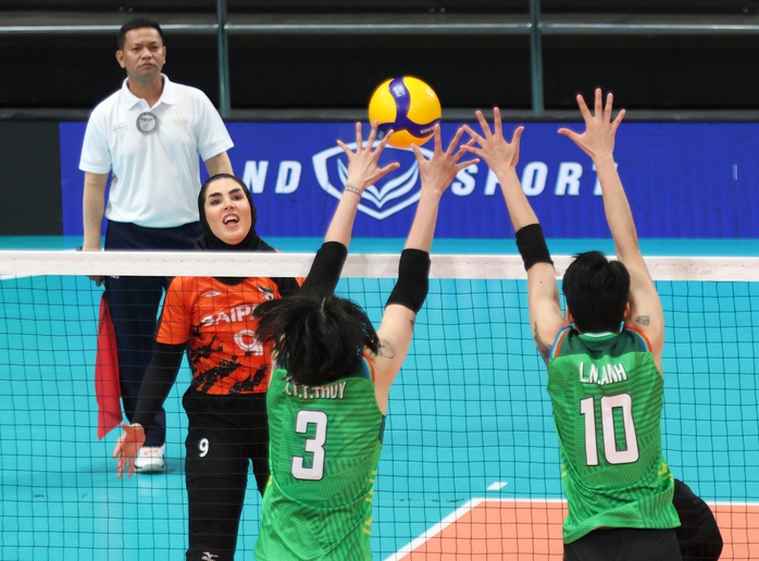 Thắng Saipa Tehran, VTV Bình Điền Long An vào tứ kết Cúp châu Á- Ảnh 1. Thắng Saipa Tehran, VTV Bình Điền Long An vào tứ kết Cúp châu Á- Ảnh 1.