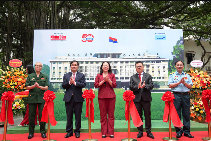 Báo Nhân Dân kỷ niệm 50 năm Ngày Giải phóng miền Nam, thống nhất đất nước - Ảnh 3.