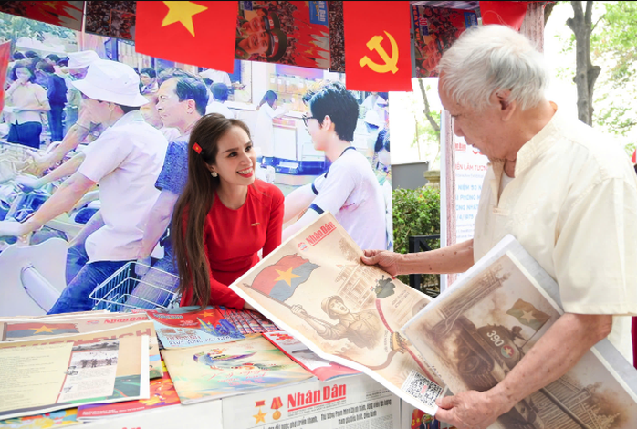 Báo Nhân Dân kỷ niệm 50 năm Ngày Giải phóng miền Nam, thống nhất đất nước - Ảnh 5.