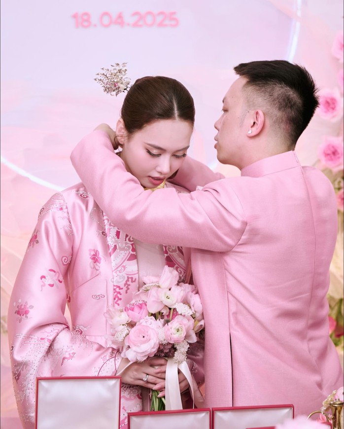 Á hậu Tâm Như đẹp dịu dàng trong lễ đính hôn - Ảnh 4.