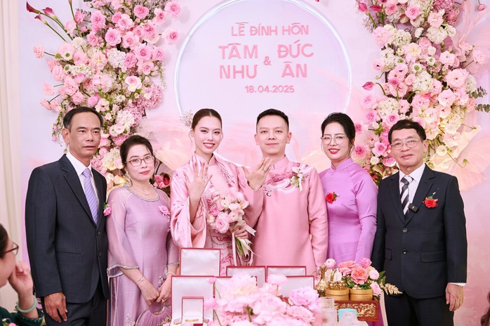 Á hậu Tâm Như đẹp dịu dàng trong lễ đính hôn - Ảnh 8.