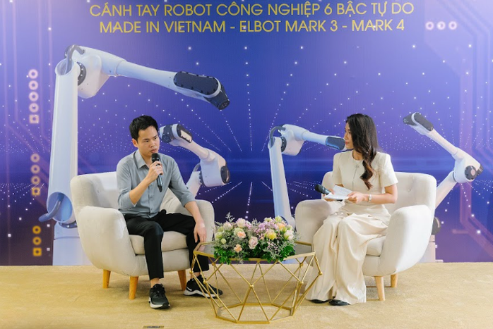 Cánh tay robot 6 bậc tự do "made in Vietnam" xuất xưởng với giá 55 triệu đồng- Ảnh 2. Cánh tay robot 6 bậc tự do "made in Vietnam" xuất xưởng với giá 55 triệu đồng- Ảnh 2.