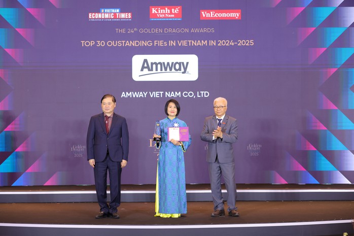 Amway Việt Nam được vinh danh vì xuất sắc về dinh dưỡng và chăm sóc sức khỏe chủ động- Ảnh 1.