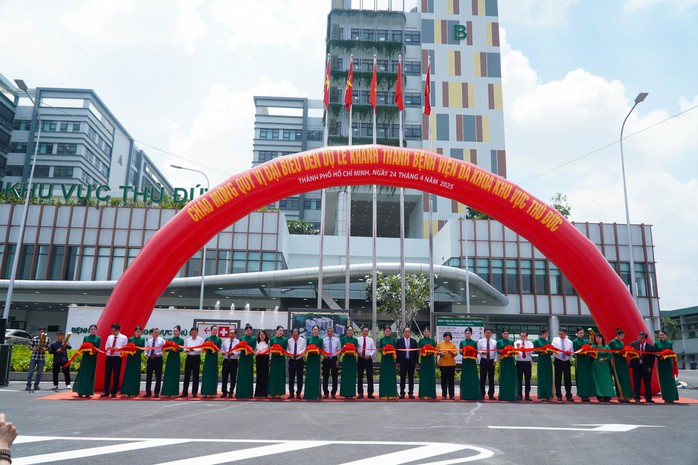 Khánh thành bệnh viện mới ở cửa ngõ phía Đông TP HCM - Ảnh 4. Khánh thành bệnh viện mới ở cửa ngõ phía Đông TP HCM - Ảnh 4.