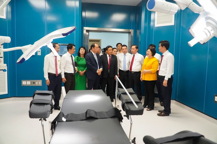 Khánh thành bệnh viện mới ở cửa ngõ phía Đông TP HCM - Ảnh 3. Khánh thành bệnh viện mới ở cửa ngõ phía Đông TP HCM - Ảnh 3.