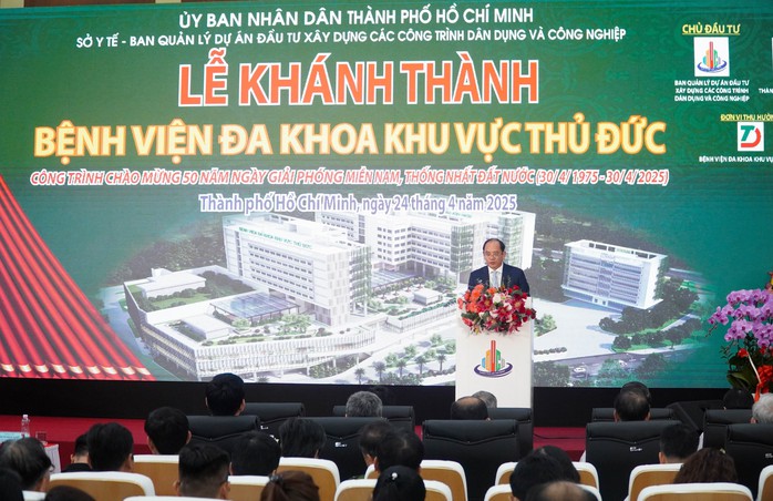 Khánh thành bệnh viện mới ở cửa ngõ phía Đông TP HCM - Ảnh 1. Khánh thành bệnh viện mới ở cửa ngõ phía Đông TP HCM - Ảnh 1.