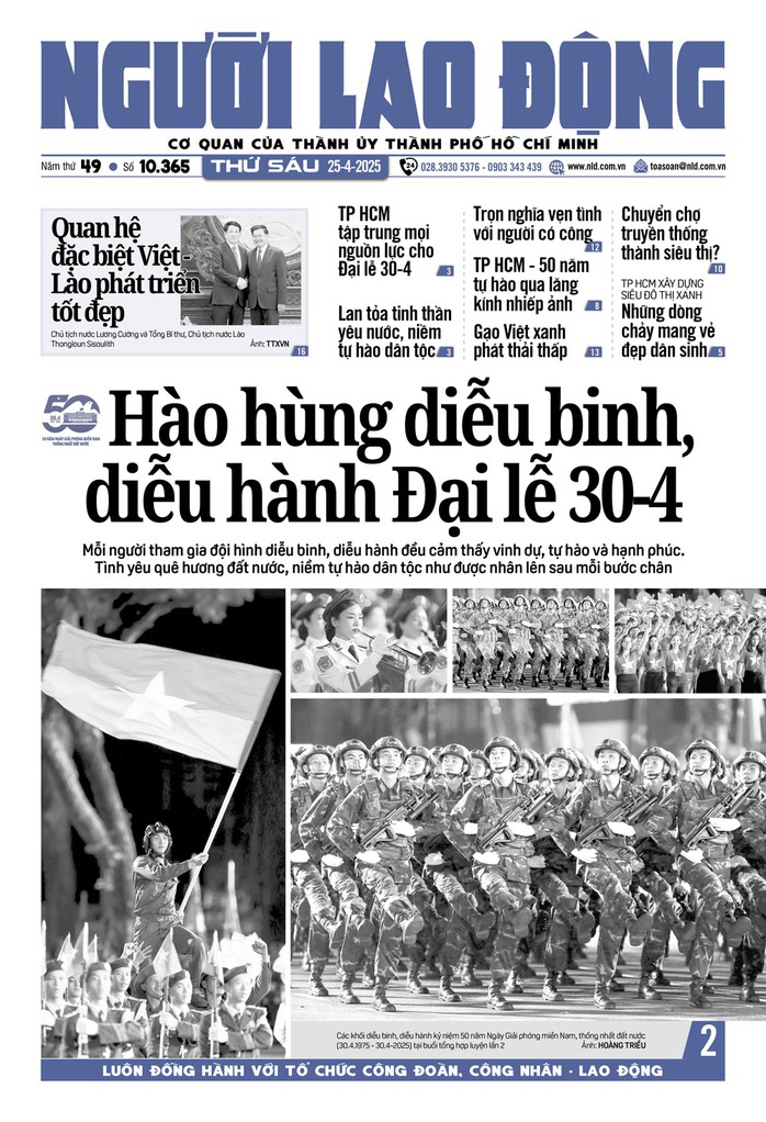 Báo in Người Lao Động 25-4: Chuyển chợ truyền thống thành siêu thị?- Ảnh 1. Báo in Người Lao Động 25-4: Chuyển chợ truyền thống thành siêu thị?- Ảnh 1.