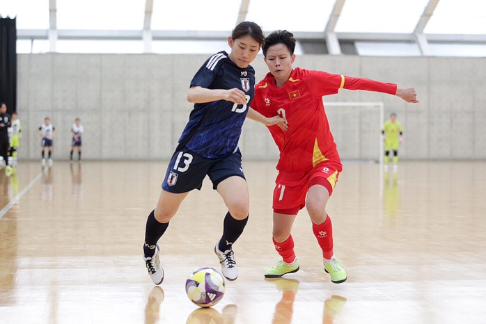 Futsal nữ Việt Nam tích lũy kinh nghiệm quý báu trước Nhật Bản - Ảnh 1.