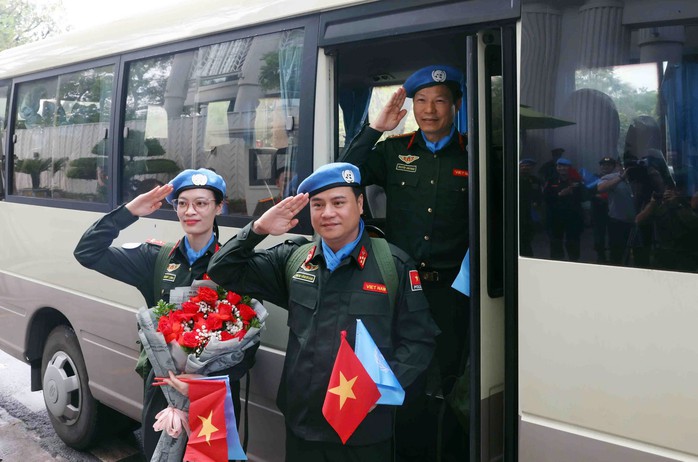 Ba sĩ quan công an lên đường làm nhiệm vụ gìn giữ hòa bình Liên hợp quốc- Ảnh 4. Ba sĩ quan công an lên đường làm nhiệm vụ gìn giữ hòa bình Liên hợp quốc- Ảnh 4.