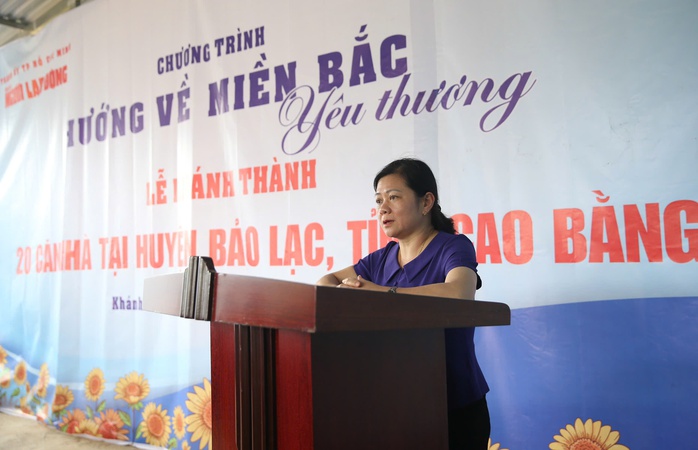 Khánh thành 20 căn nhà bạn đọc Báo Người Lao Động hỗ trợ người dân Cao Bằng bị ảnh hưởng bão Yagi- Ảnh 11. Khánh thành 20 căn nhà bạn đọc Báo Người Lao Động hỗ trợ người dân Cao Bằng bị ảnh hưởng bão Yagi- Ảnh 11.