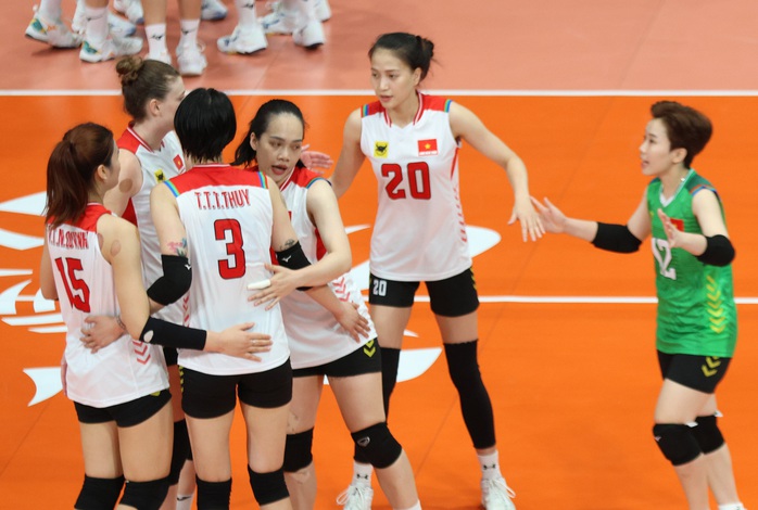Đánh bại Kaohsiung Taipower, VTV Bình Điền Long An vào bán kết Cúp châu Á - Ảnh 5.